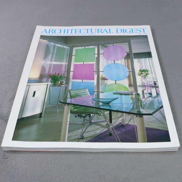Architectural Digest Magazine July 2003 Modern Design Color Interiors Issue - Picture 1 of 7
